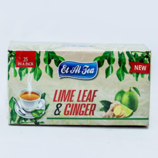 Lime Leaf and Ginger Tea / 25 tea bags in a pack